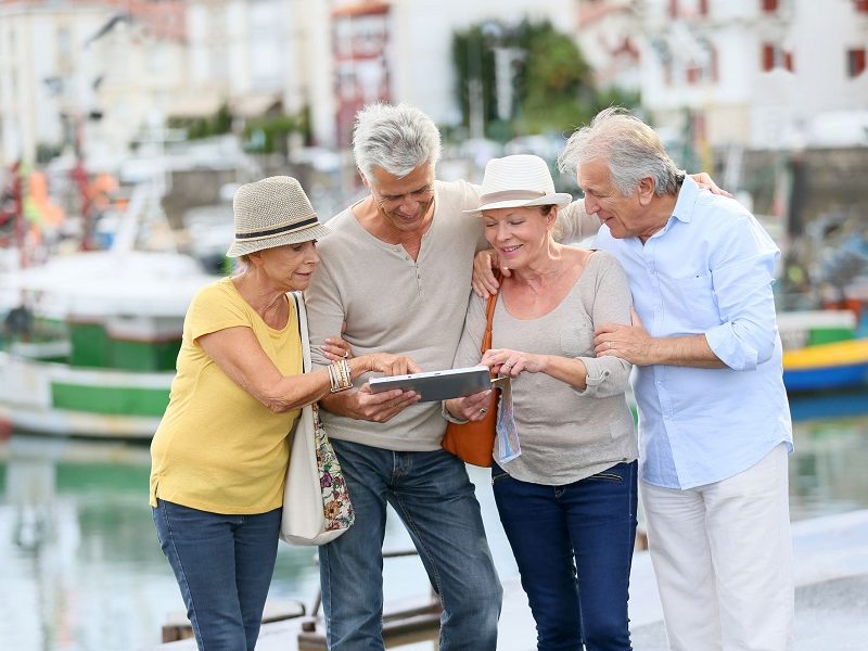 walking tours for seniors